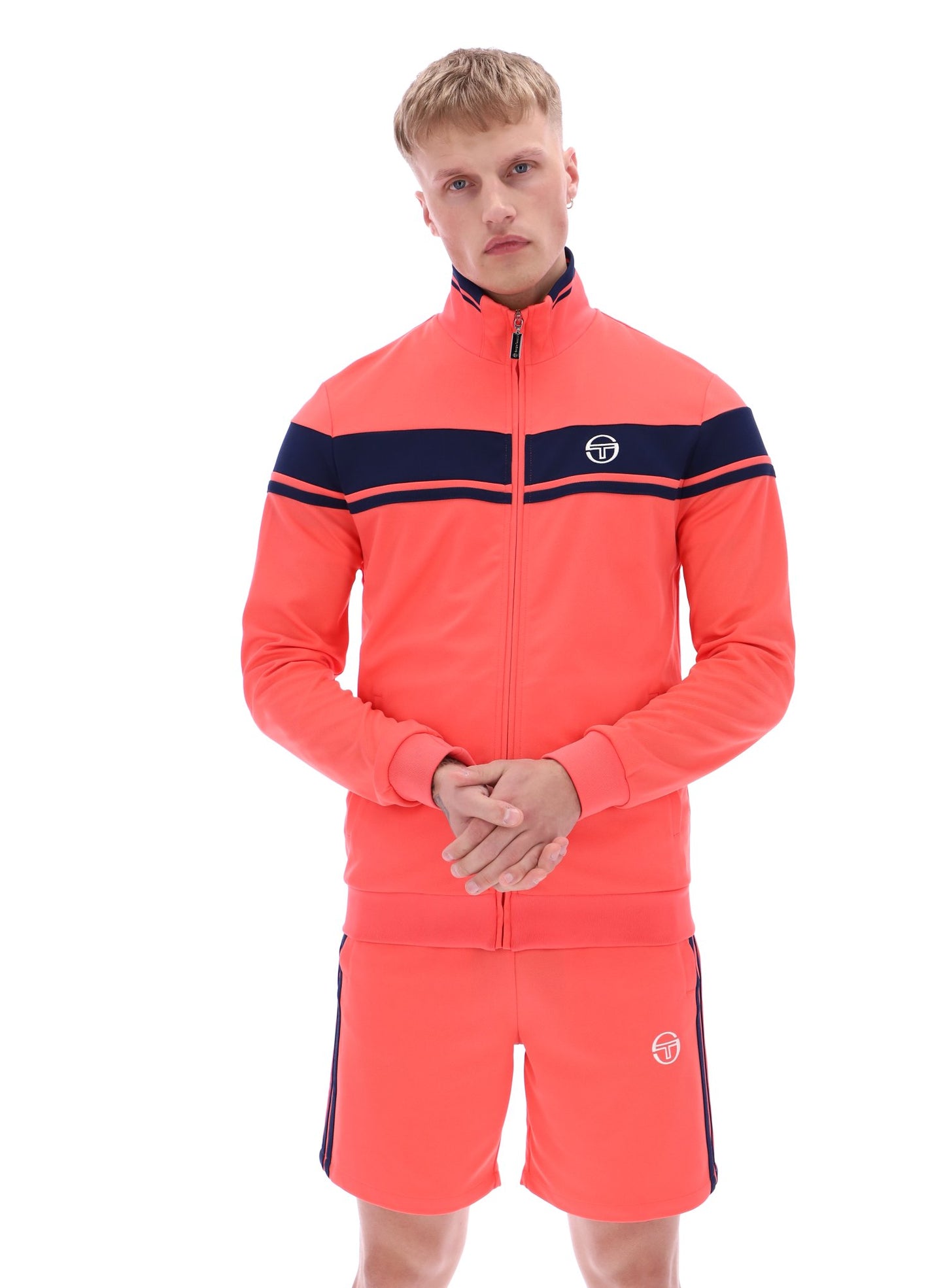 Sergio Tacchini Men's Damarindo Track Top Dubarry Pink