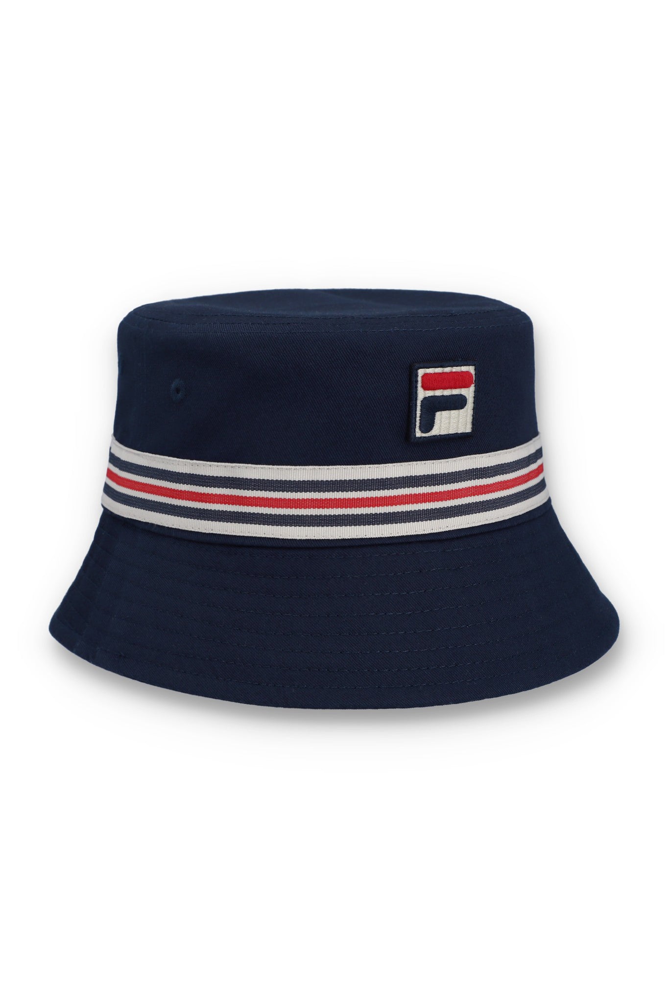 Fila Vintage Men's FHXS25004 Jojo Heritage Stripe Bucket Hat Fila Navy