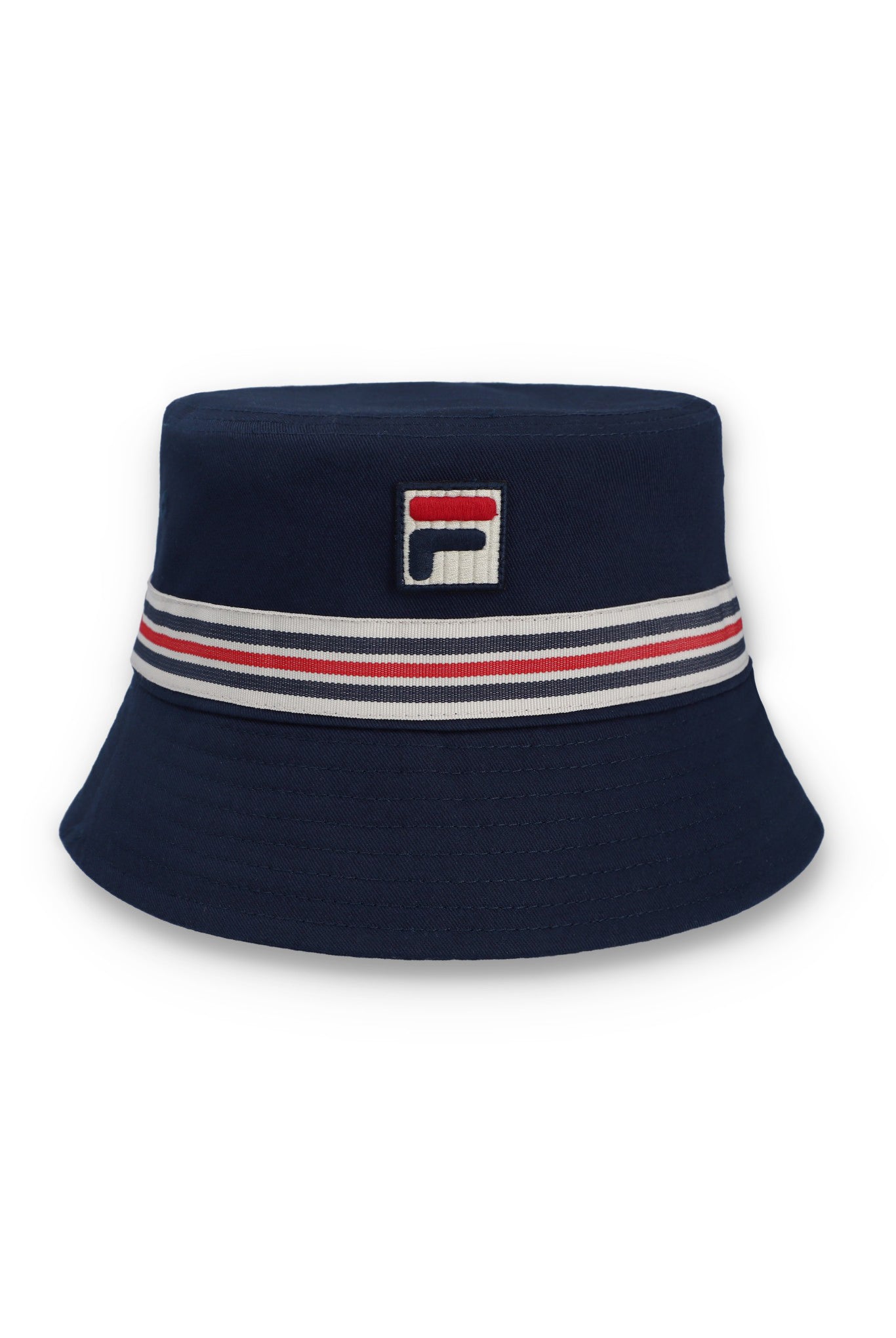 Fila Vintage Men's FHXS25004 Jojo Heritage Stripe Bucket Hat Fila Navy