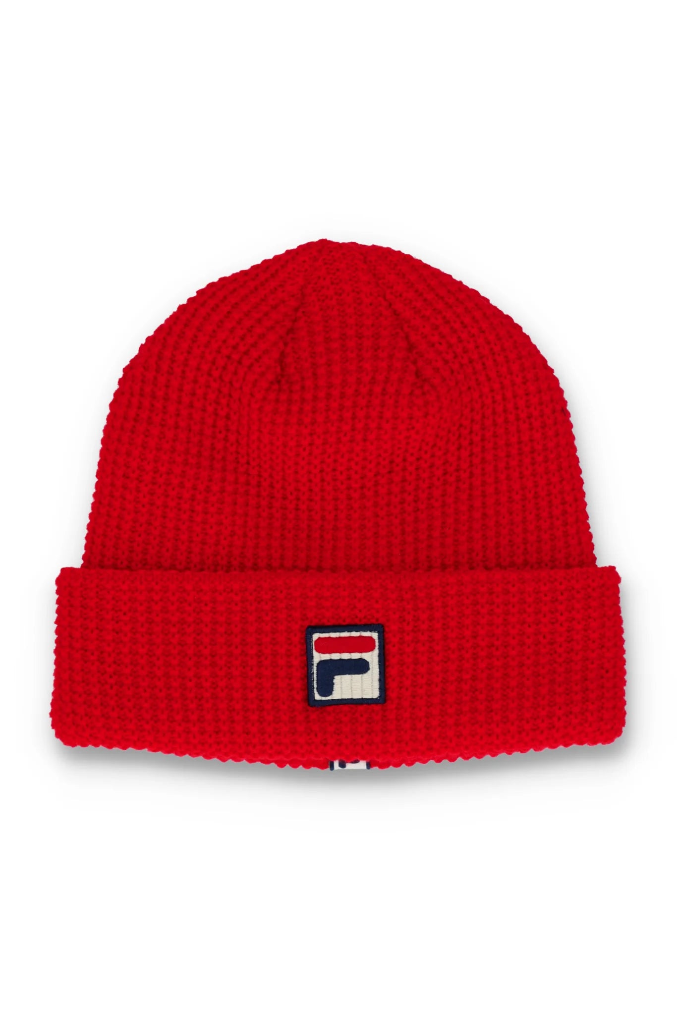 Fila Vintage Men's FHXF2307 Kudoslux Reverse Knit Turn Up Beanie