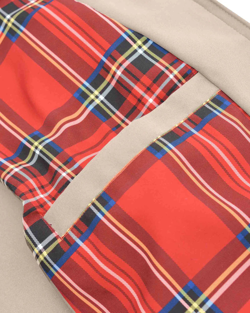 Lambretta Men's LMBBHH1 Shower Resistant Classic Harrington Jacket Stone