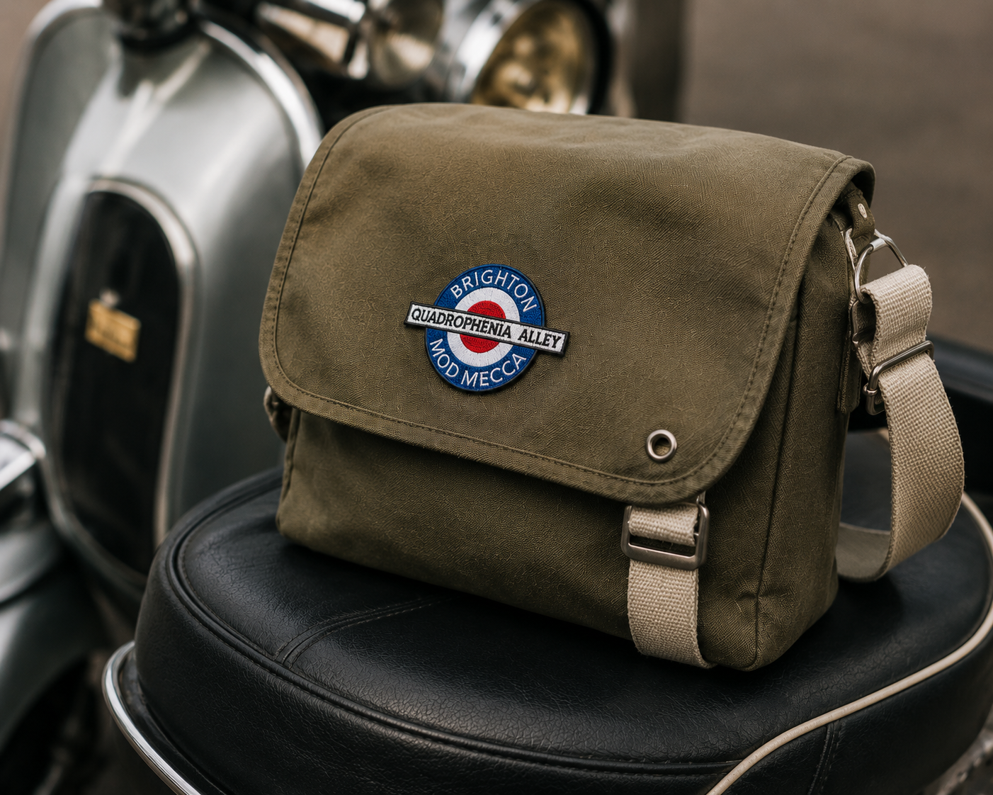 Quadrophenia Alley Brighton Mod Mecca Patch