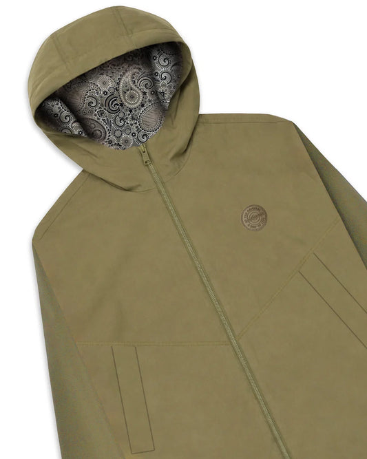 Lambretta Men's SS7060 Brighton Hooden Jacket Khaki Green