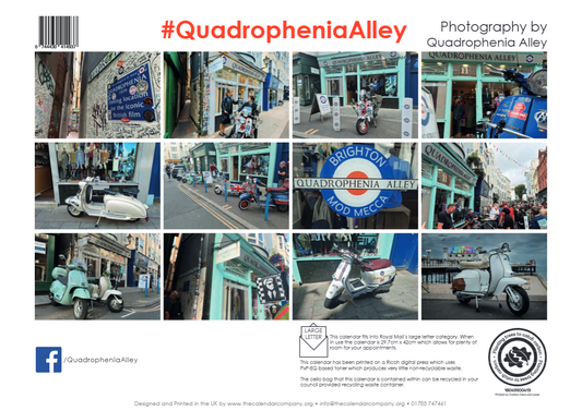 Quadrophenia Alley Exclusive 2027 Calendar