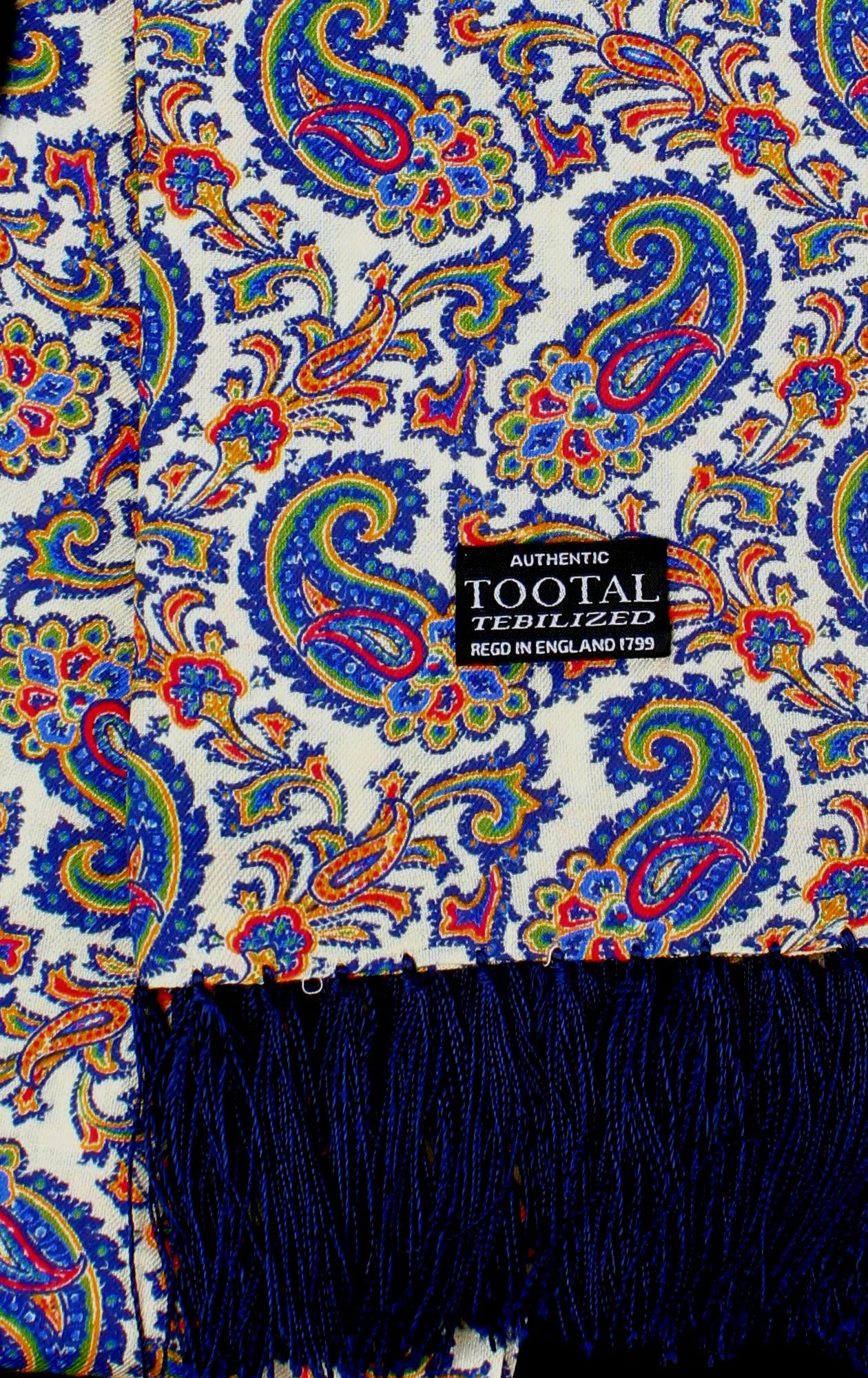 Tootal Men's TB9231 Paisley Rayon Scarf Multicoloured