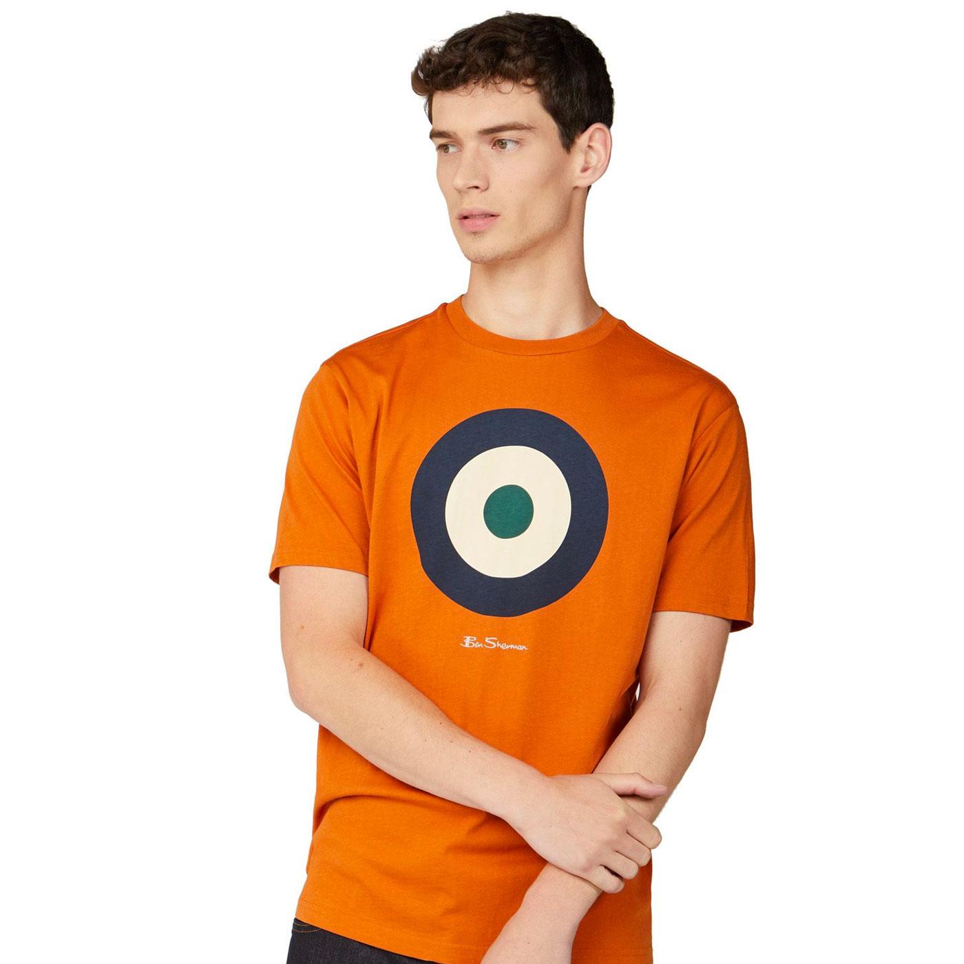 Ben Sherman Men's 0065093 SS Signature Target T-Shirt Burnt Orange –  Quadrophenia Alley