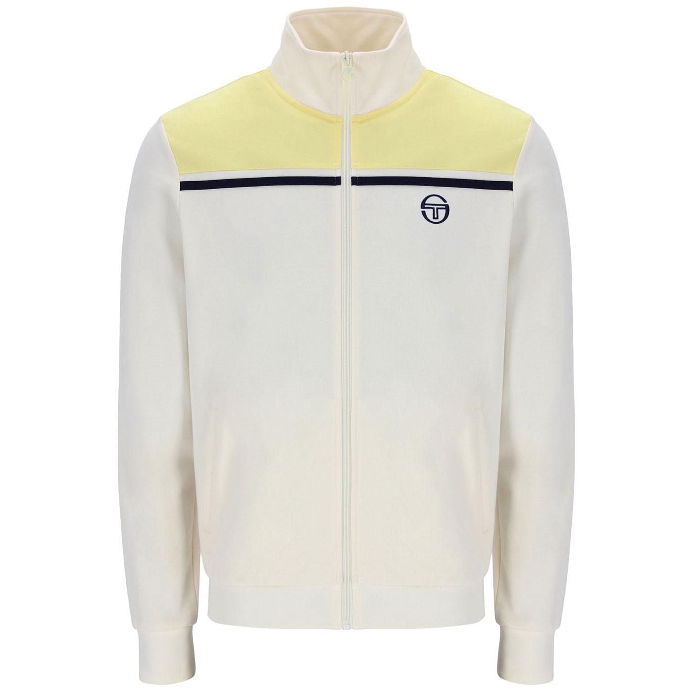 Sergio Tacchini Men's Youngline MK2 Track Top Gardenia / Pale Banana