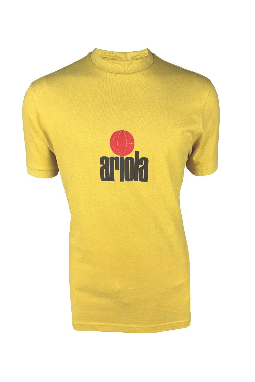 Ska & Soul Men's SS2563 'Ariola' Marley Peached T-Shirt Mustard Yellow