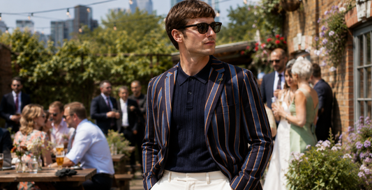 Summer Wedding Guest Style with a Mod Edge