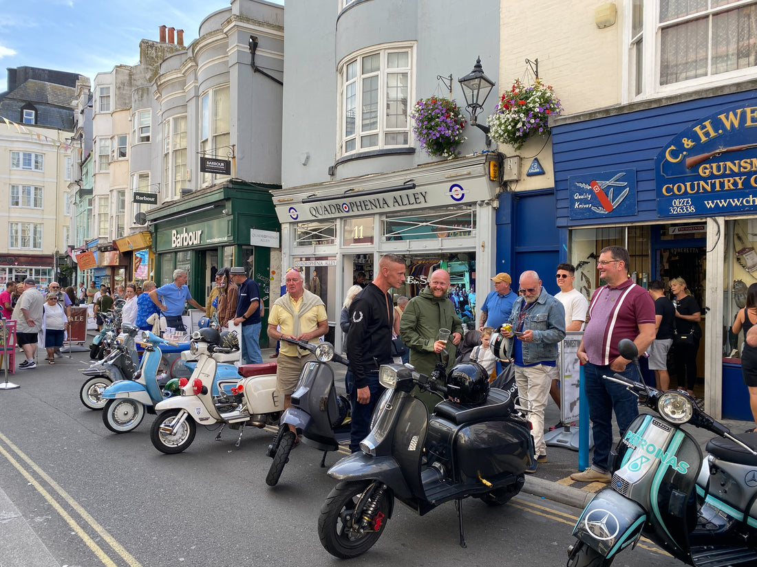 Come and visit Quadrophenia Alley in Brighton