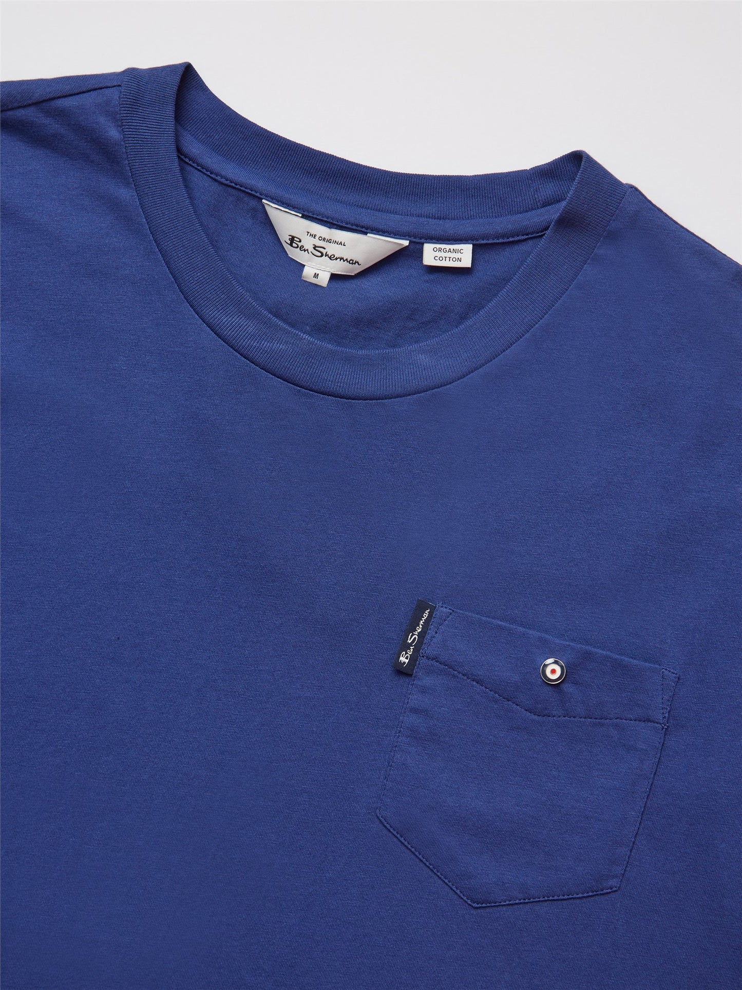 Ben Sherman Men's 0059326 SS Signature Pocket T-Shirt Royal Blue