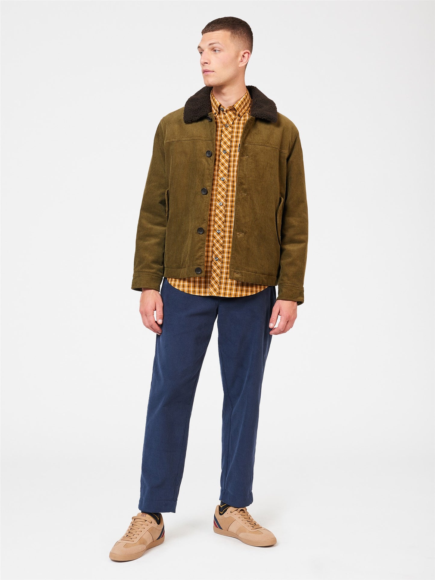 Ben Sherman Men's 0074919 Winter Corduroy Jacket