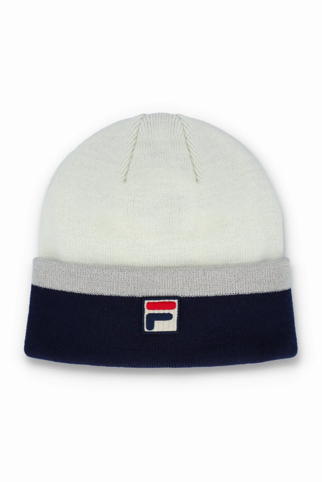 Fila Vintage Men's FHXF24002 Case Multi Tone Beanie Hat Fila Navy