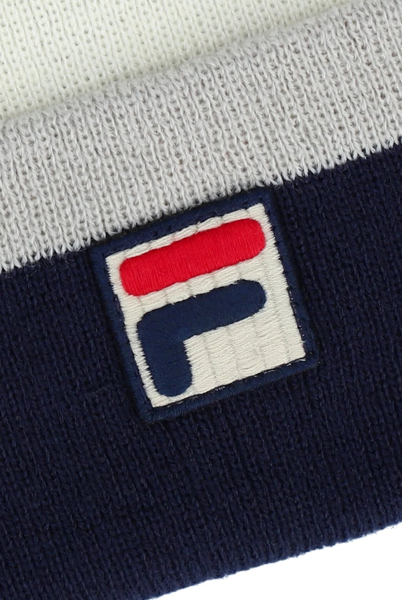 Fila Vintage Men's FHXF24002 Case Multi Tone Beanie Hat Fila Navy