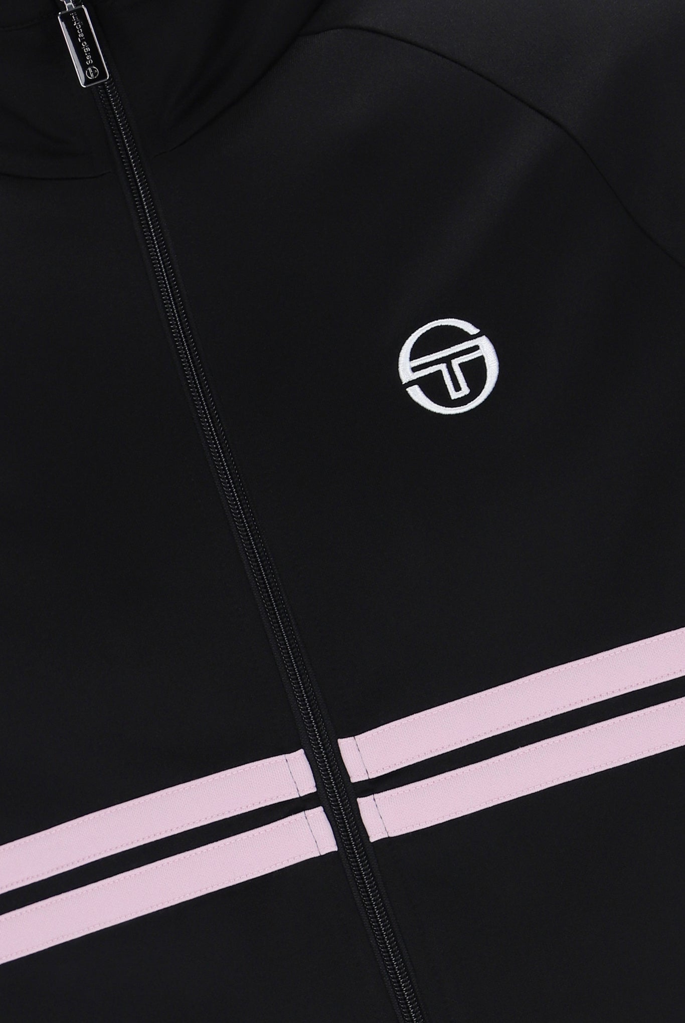 Sergio Tacchini Men's Dallas Track Top Black / Light Lilac