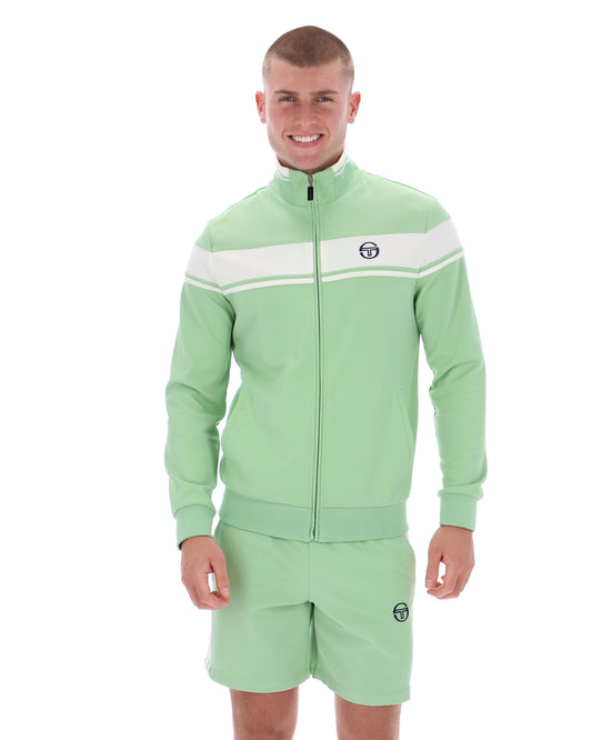 Sergio Tacchini Men's Damarindo Track Top Quiet Green