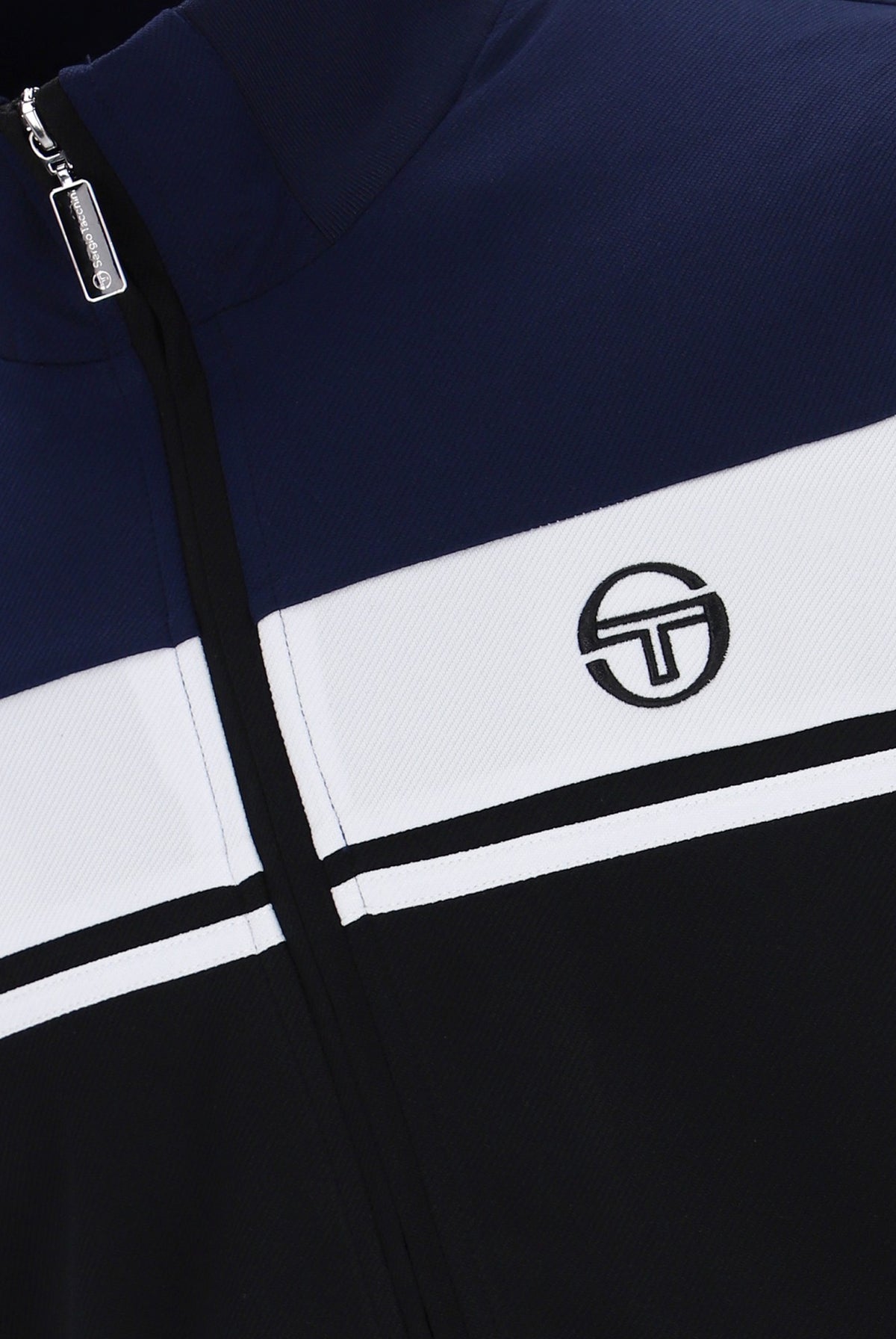Sergio Tacchini Damarindo Track Top Maritime Blue / White / Black