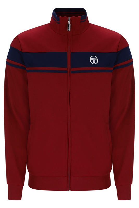 Sergio Tacchini Damarindo Track Top Merlot / Maritime Blue