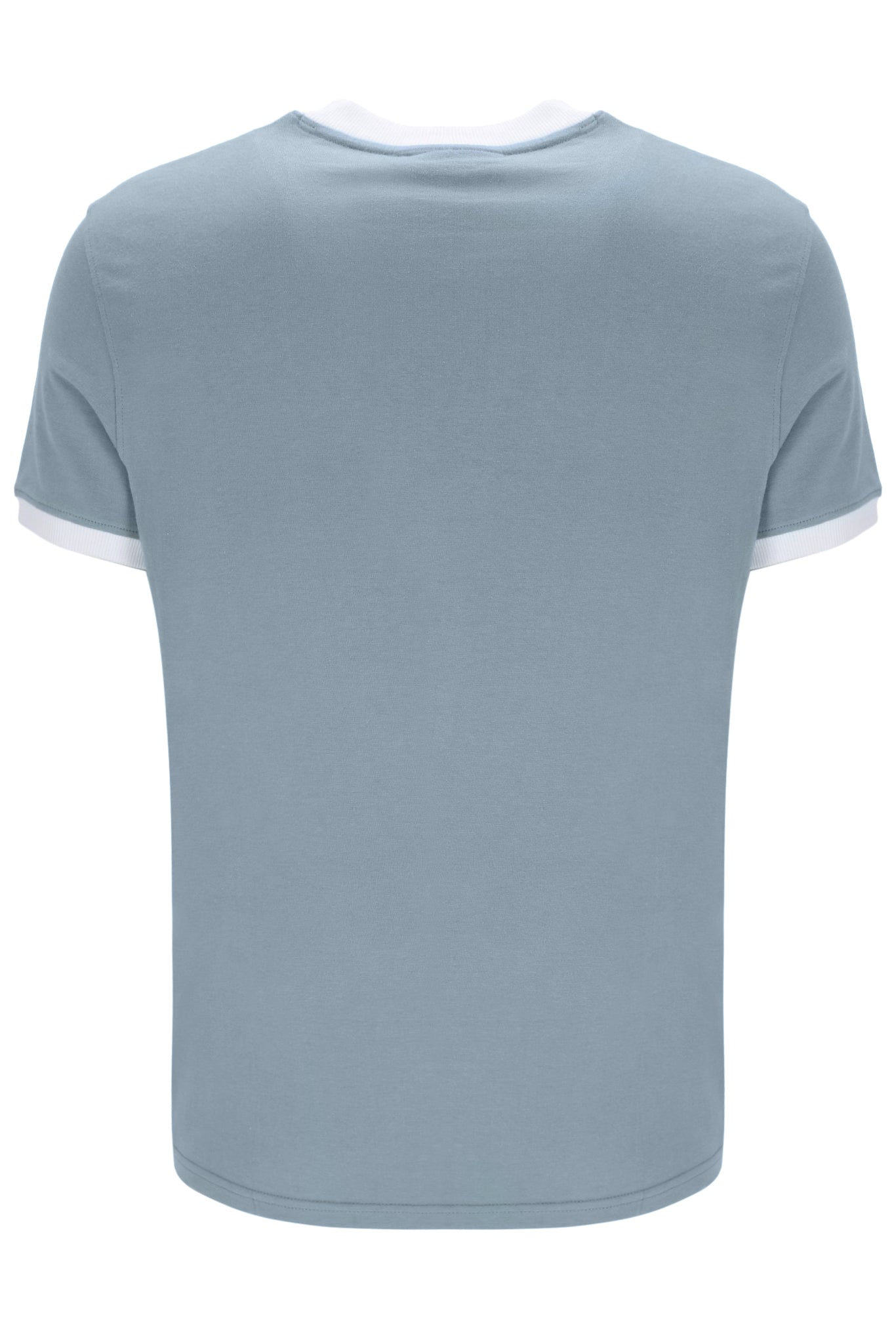 Sergio Tacchini Men's STM14593 SS Master Crew Neck T Shirt Lead / Maritime Blue