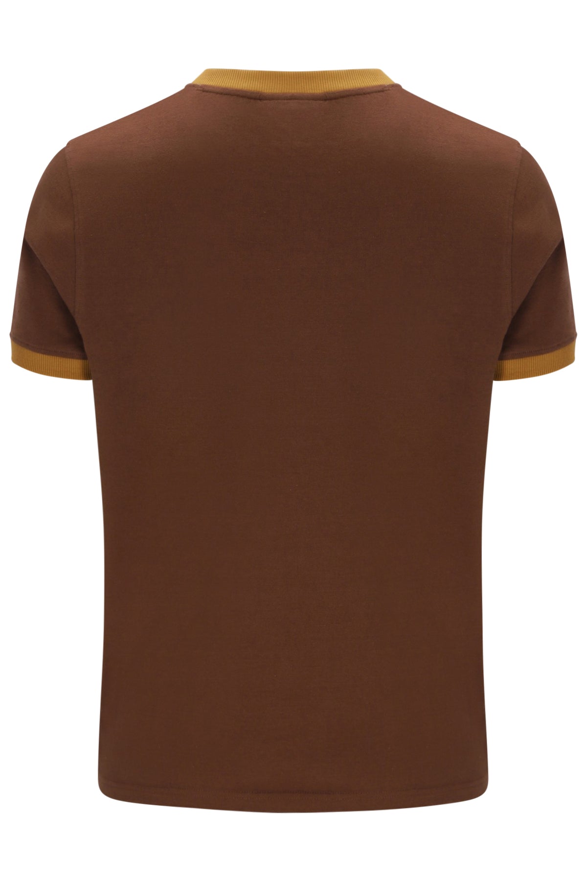 Sergio Tacchini STM14593 SS Master Crew Neck T Shirt Potting Soil / Gardenia / Golden Brown
