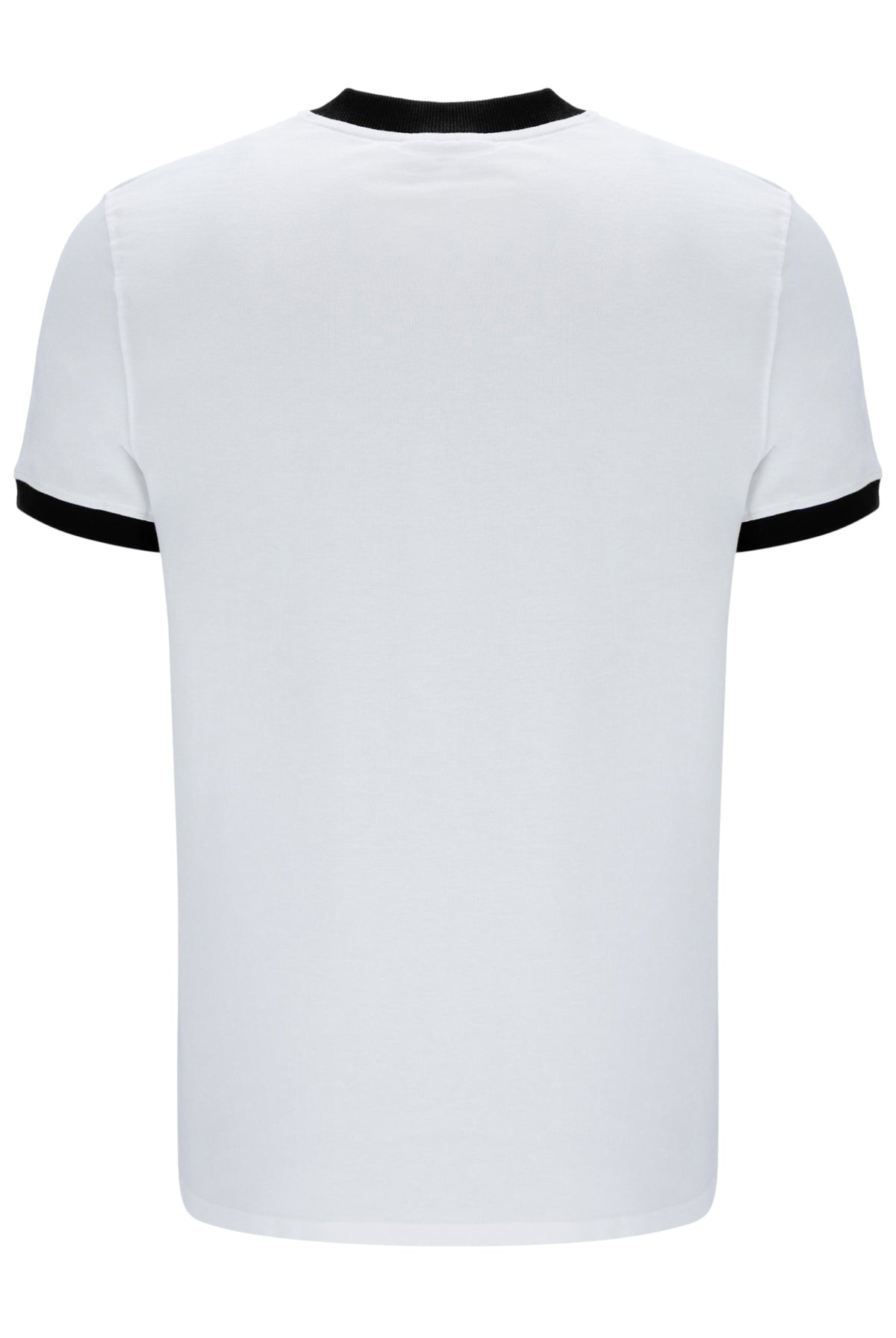 Sergio Tacchini STM14593 SS Master Crew Neck T Shirt White / Maritime Blue / Black