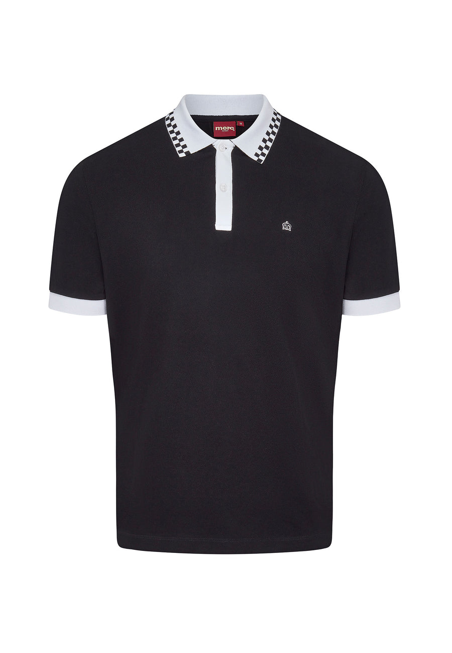 Merc Men's Nova Polo Shirt Black