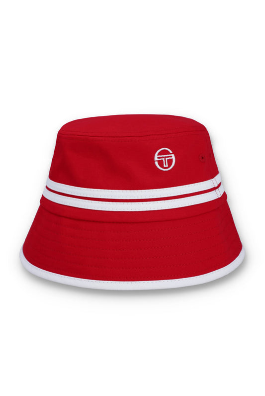 Sergio Tacchini Men's STA12164 Newton Bucket Hat Adrenaline Red