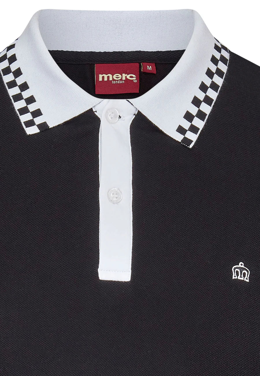 Merc Men's Nova Polo Shirt Black