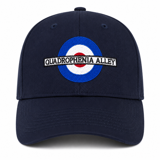 Quadrophenia Alley Men's Exclusive Baseball Cap Navy Blue