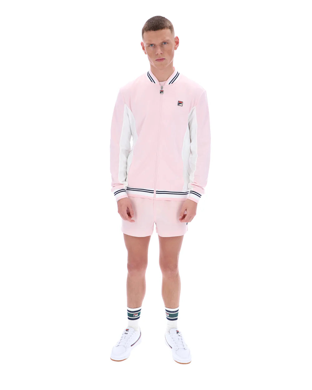 Fila Vintage Men's Settanta 2 Track Top Pale Lilac
