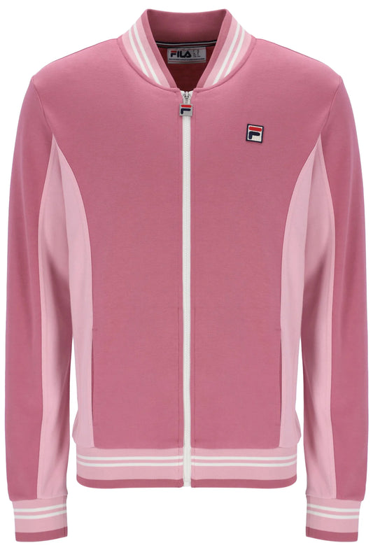 Fila Vintage Men's Settanta 2 Track Top Heather Rose Pink