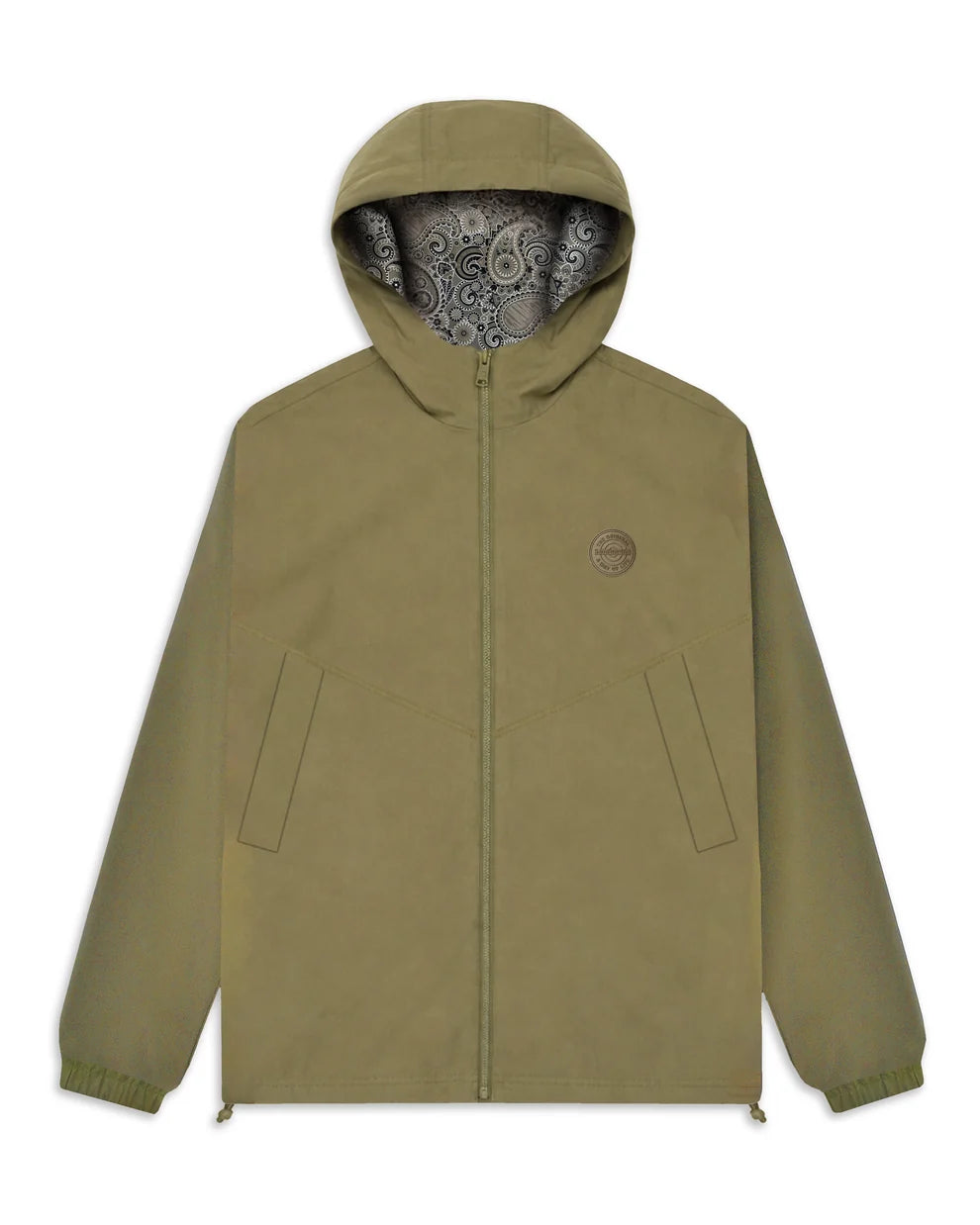 Lambretta Men's SS7060 Brighton Hooden Jacket Khaki Green