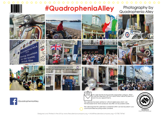 Quadrophenia Alley Exclusive 2026 Calendar