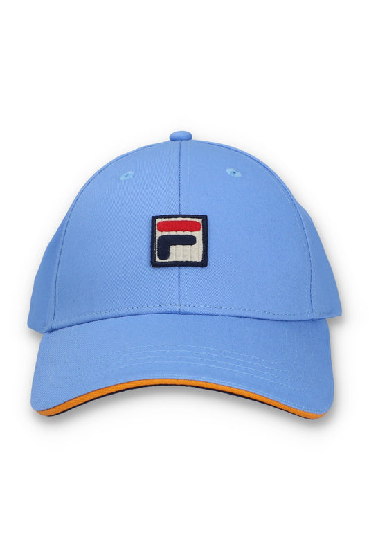 Fila Vintage Men's FHXS25001 Tantam Classic 6 Panel Baseball Cap Vista Blue