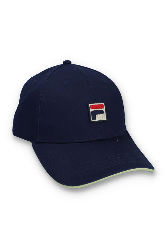 Fila Vintage Men's FHXS25001 Tantam Classic 6 Panel Baseball Cap Fila Navy