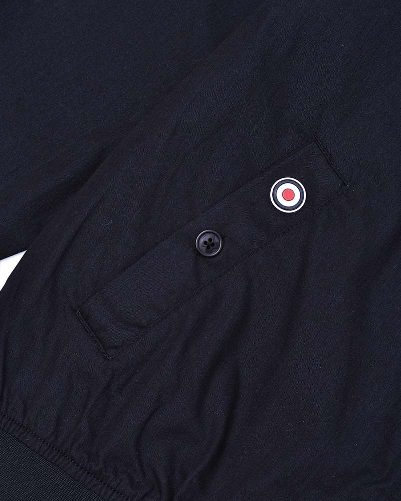 Lambretta Men's SS1626 Triple Tipped Monkey Jacket Black