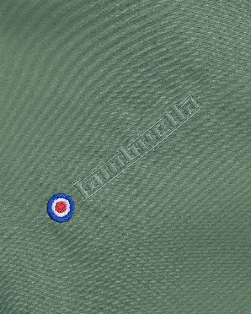 Lambretta Men's LMBBHH1 Showerproof Classic Harrington Jacket Green