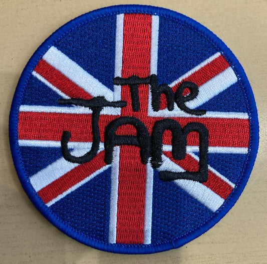 The Jam Official Union Jack Logo Design Woven Patch