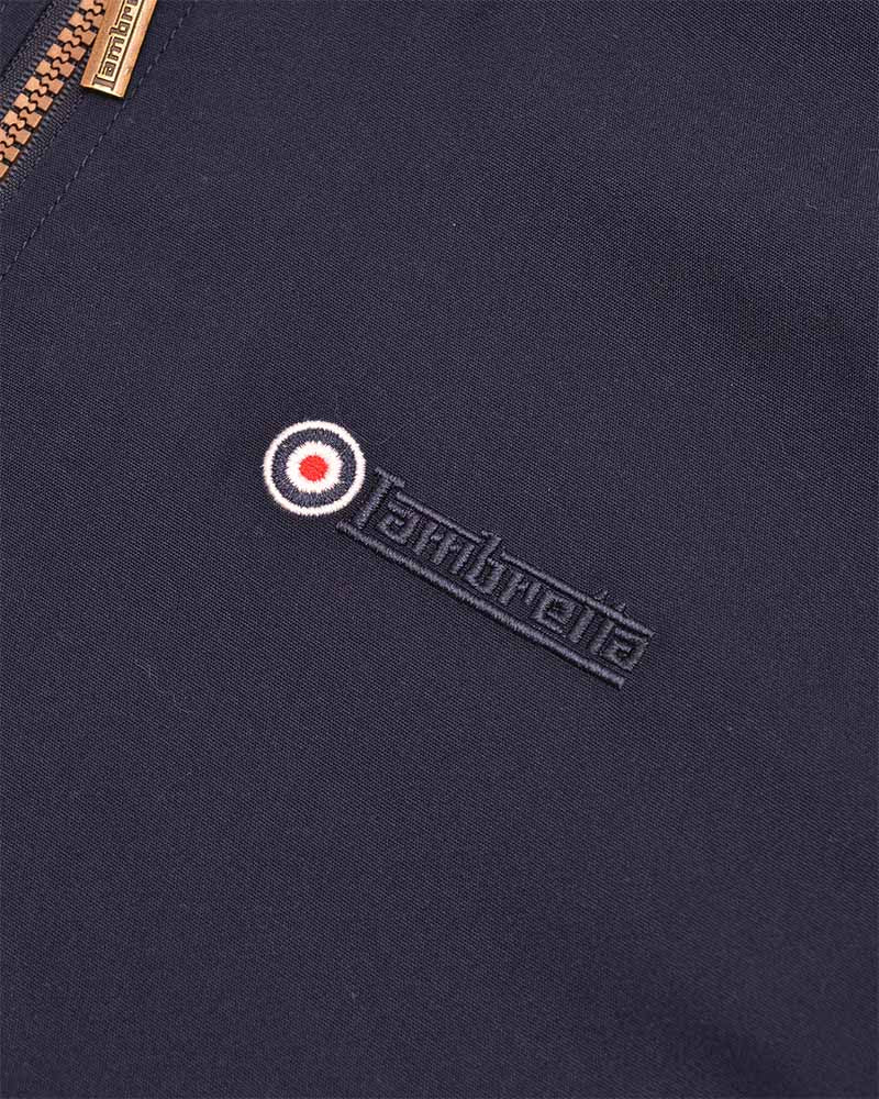 Lambretta Men's SS1626 Triple Tipped Monkey Jacket Navy Blue